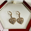 A pair of Pierced Heart Givenchy Earrings