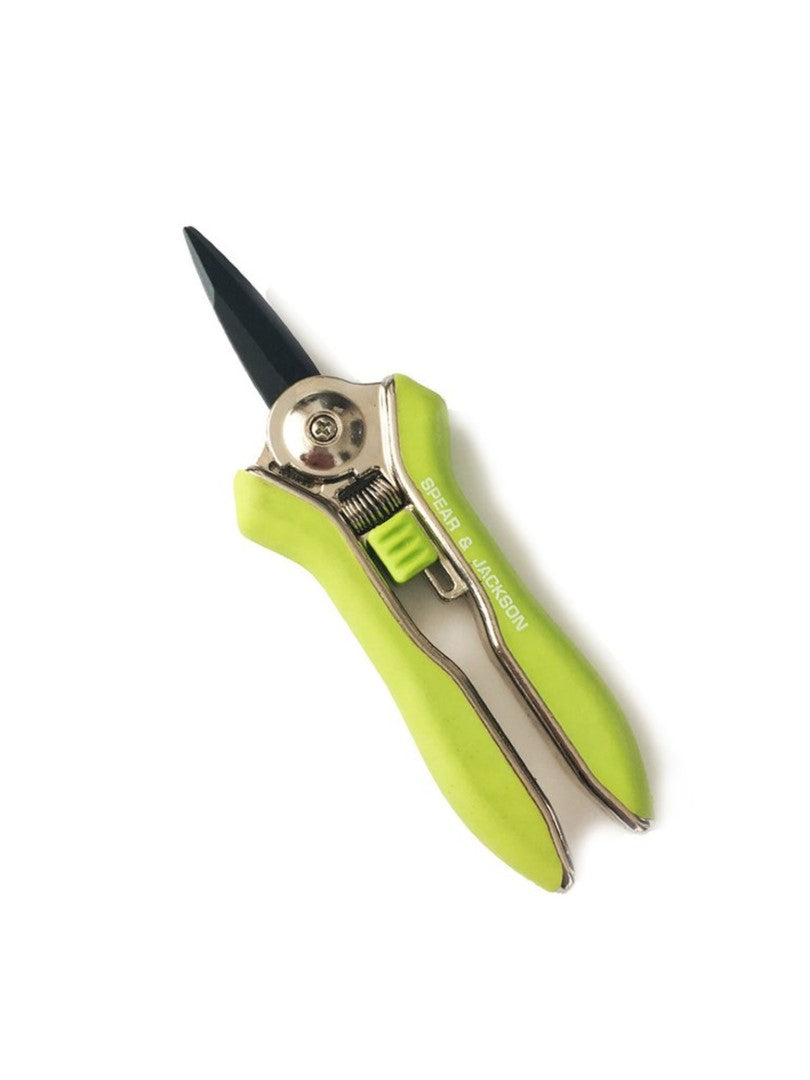 Flower Scissors in Leather Pouch