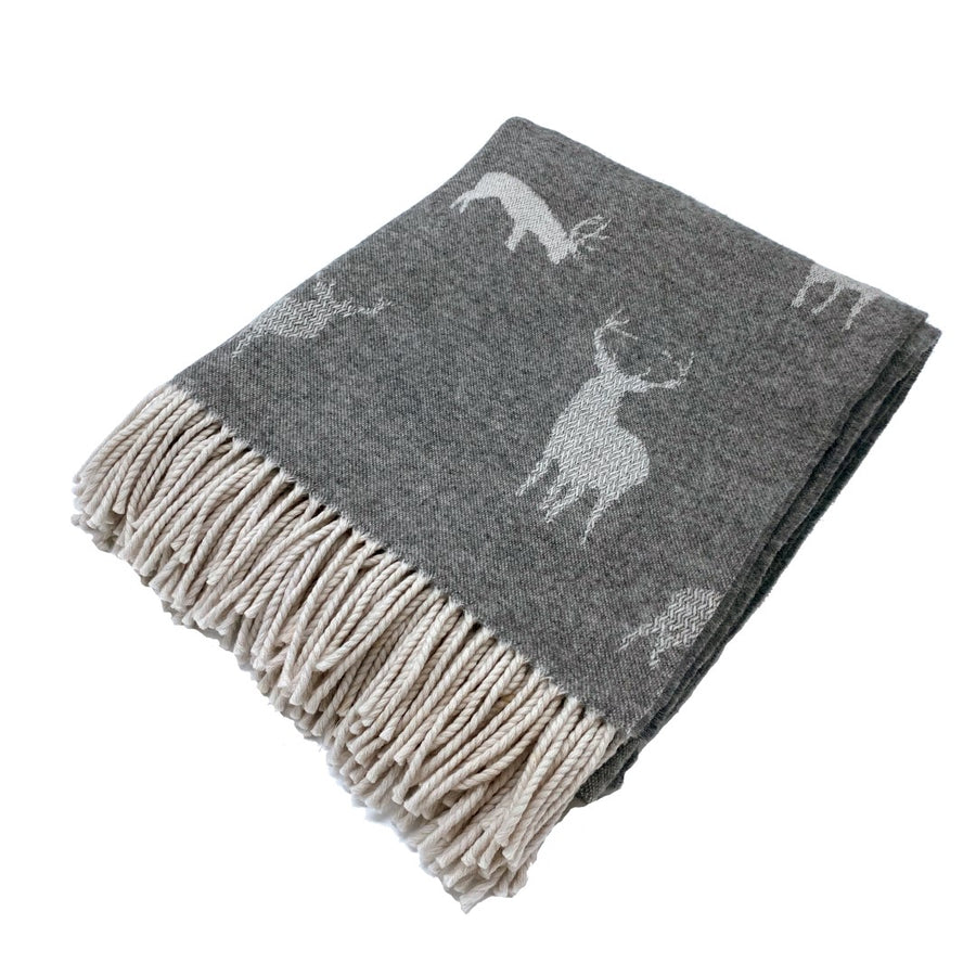 Stag Luxury Merino Throw