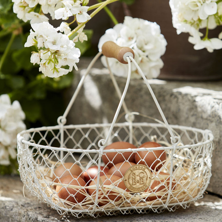 A harvesting basket - buttermilk - annabeljames