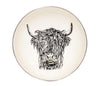 Enamel Serving Bowl - Highland Cow
