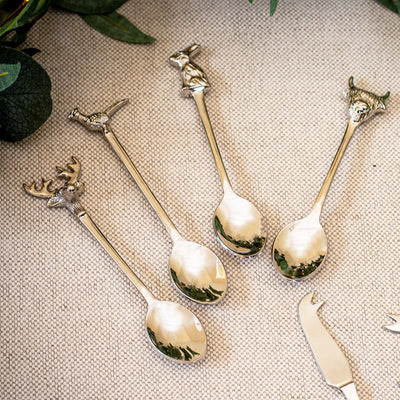 Set of Country Animals Spoons