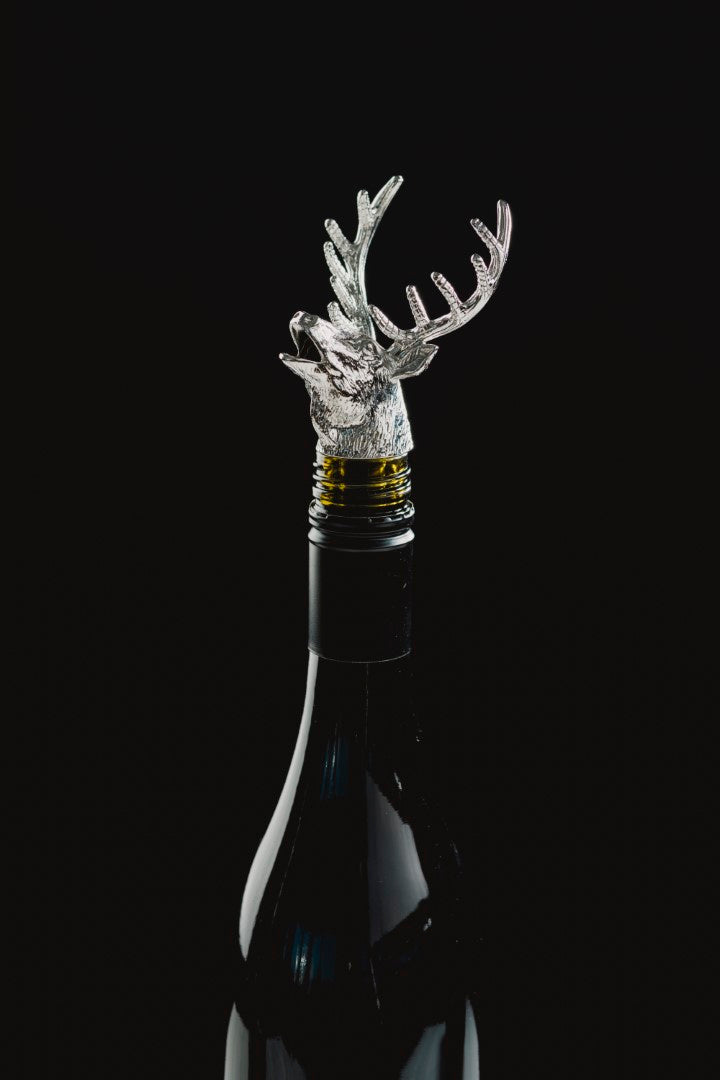 Stag Wine Bottle Pourer