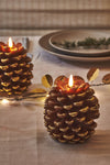 Pine Cone LED Candle