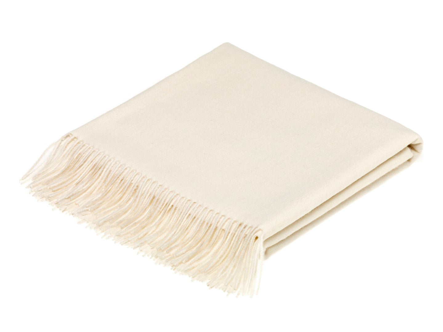 Alpaca Throw - Natural Cream