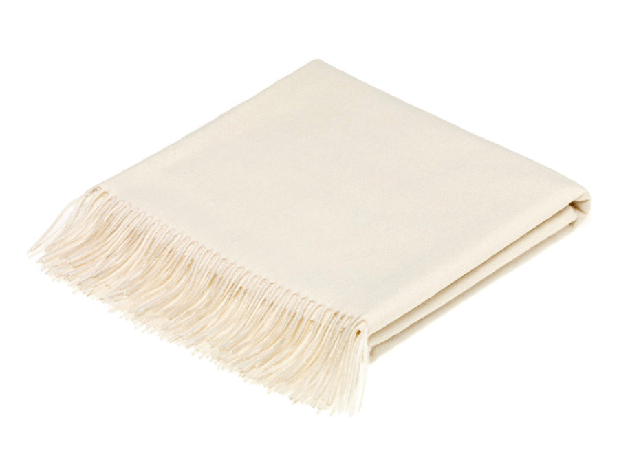 Alpaca Throw - Natural Cream