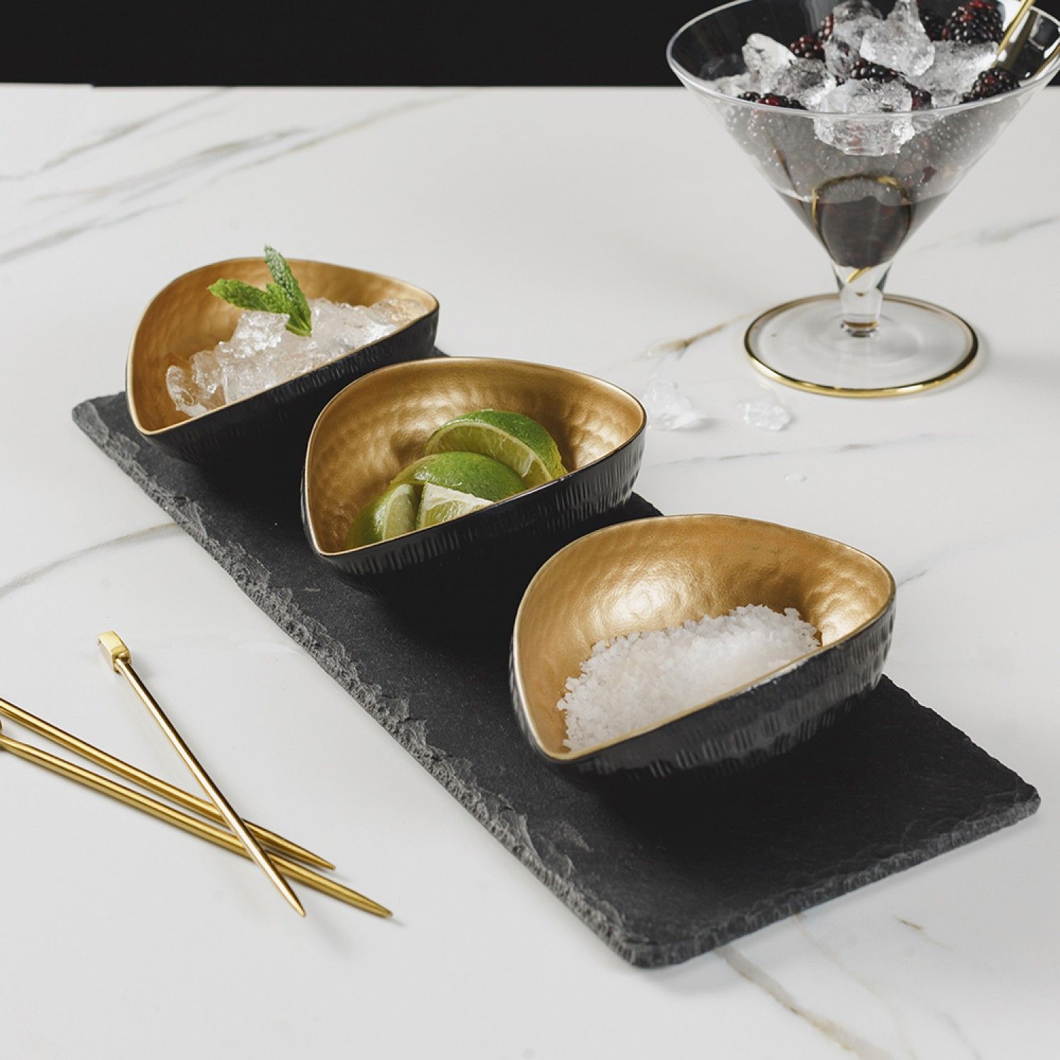 De Luxe Gold Mezze Set