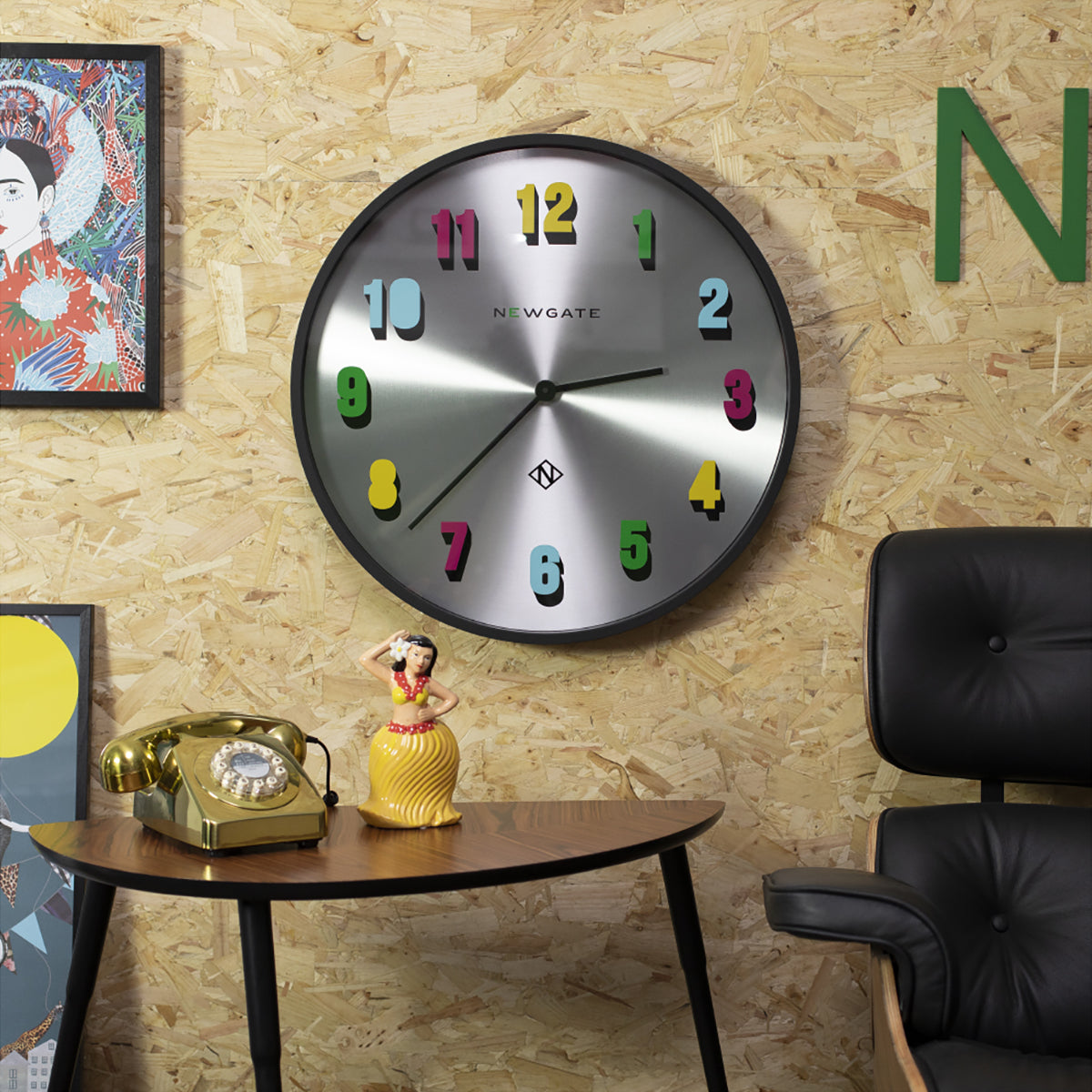 Eye Candy Wall Clock