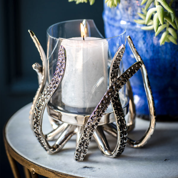 Octopus Hurricane Lantern, Small