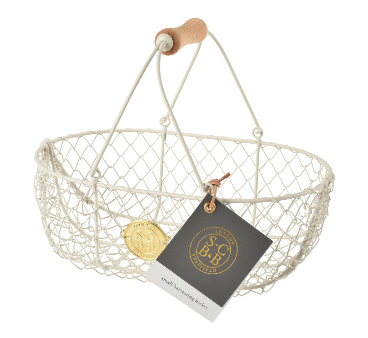 A harvesting basket - buttermilk - annabeljames