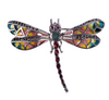 A Vintage Art Nouveau Style Dragonfly Brooch and Pendant