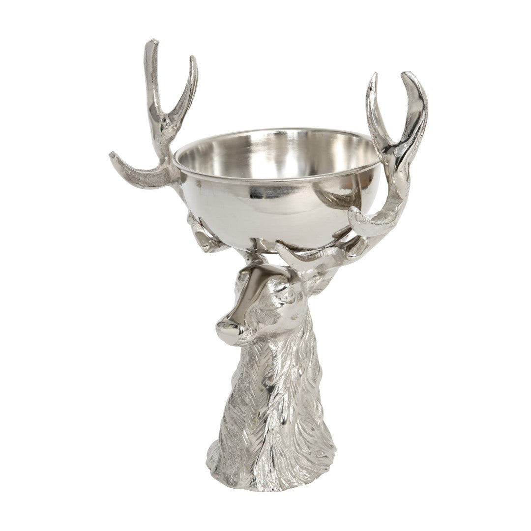 Stag Head Ice Bucket / Nibbles Bowl