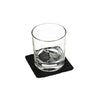 Stag Engraved Tumbler with Slate Coaster