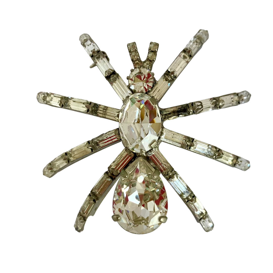A Butler & Wilson Vintage Large Spider Brooch