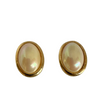 A pair of Vintage Christian Dior Faux Pearl Clip On Earrings