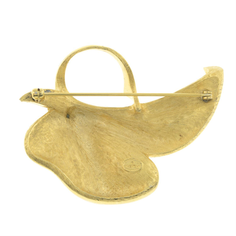 A Vintage Givenchy Leaf Brooch - Annabel James