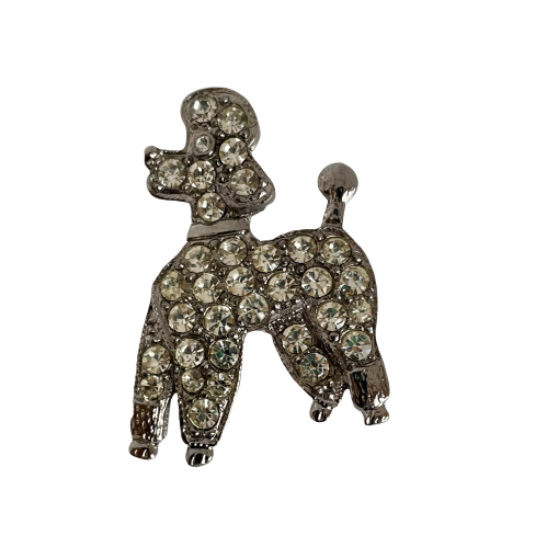 A Vintage Butler & Wilson Poodle Brooch