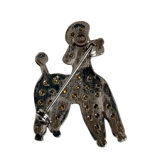 A Vintage Butler & Wilson Poodle Brooch