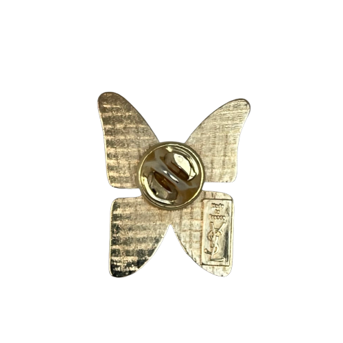Vintage Yves Saint Laurent Butterfly Brooch, Small