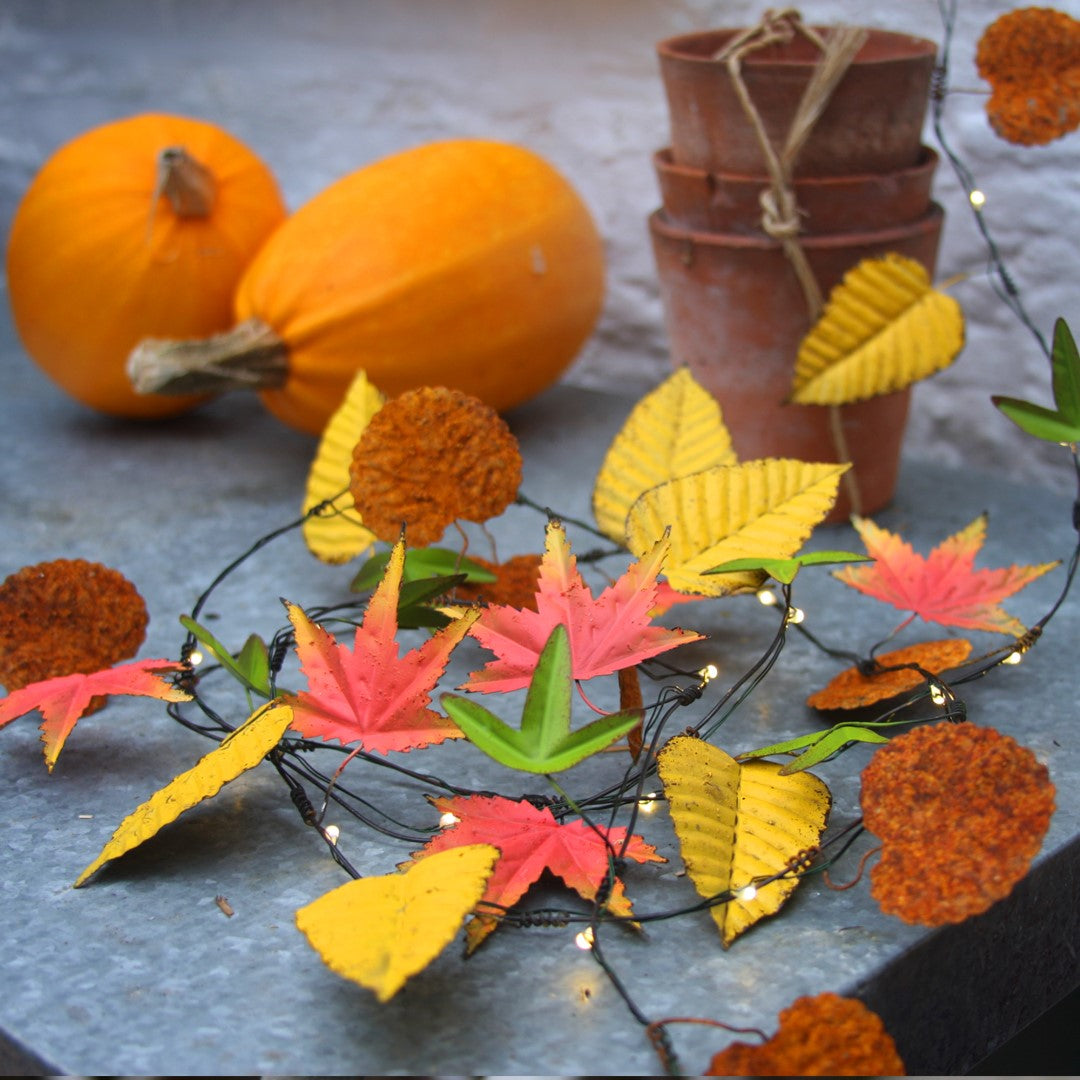 Autumn Leaves LED lights