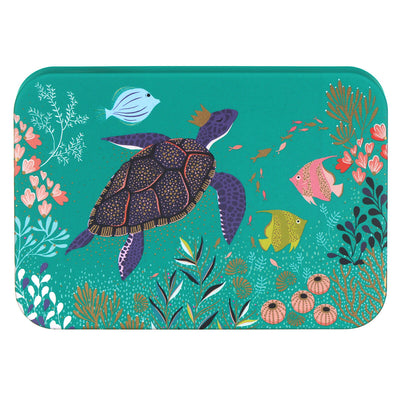 Sara Miller Sea Turtle Pocket Tin filled with Mint Imperials