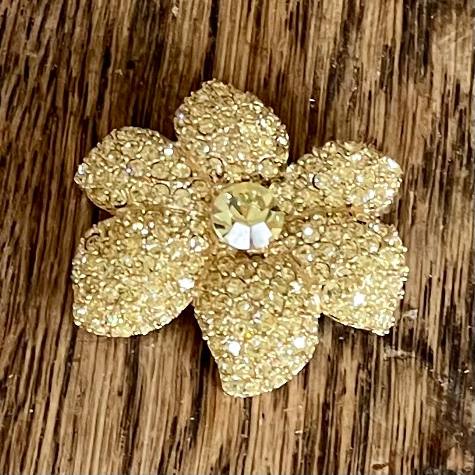 A Vintage Flower Brooch