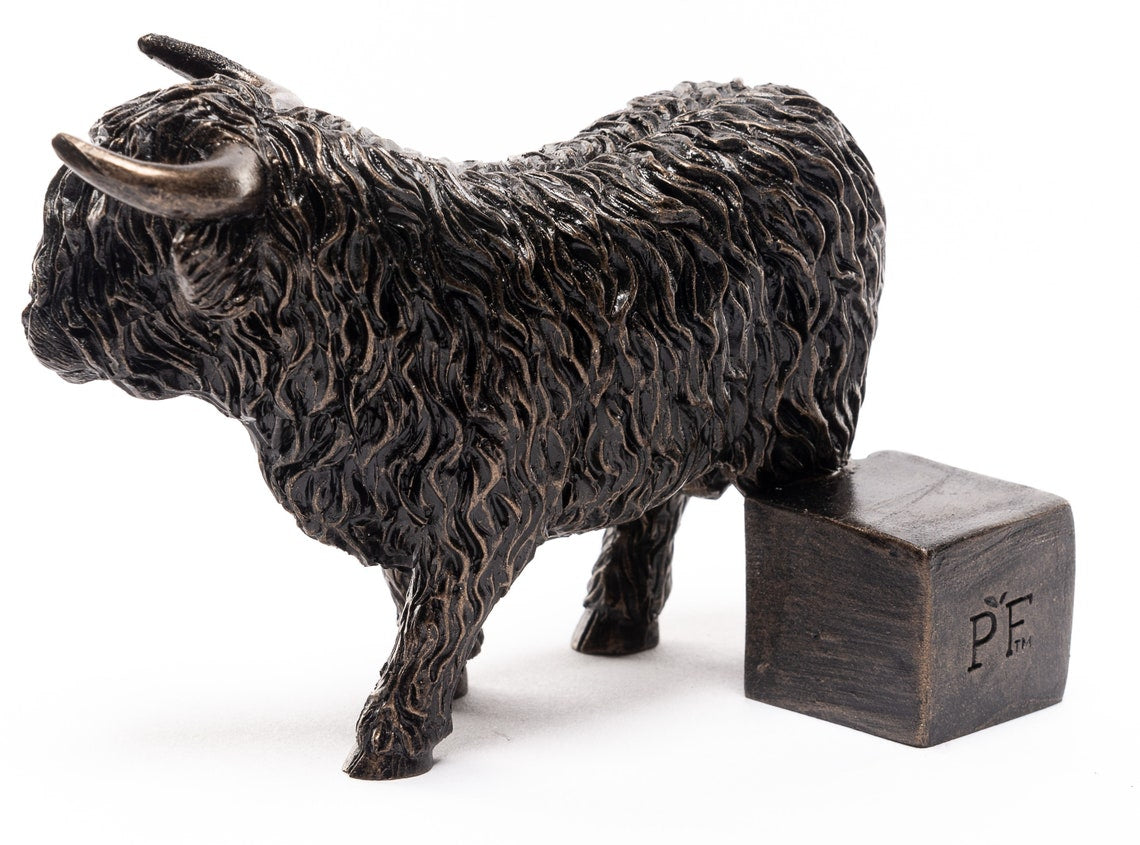 Highland Cow Plant Pot Feet - Set of Three