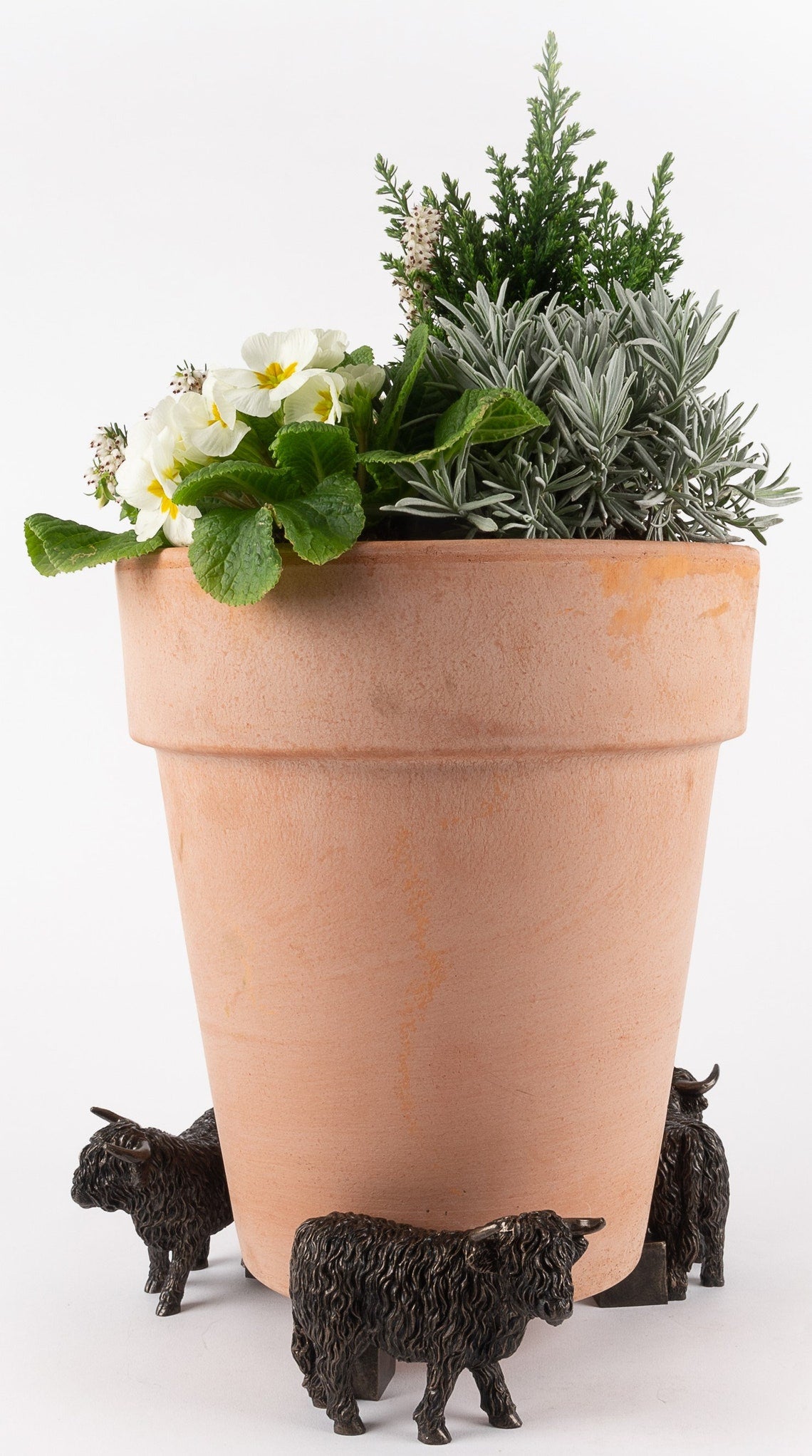 Highland Cow Plant Pot Feet - Set of Three