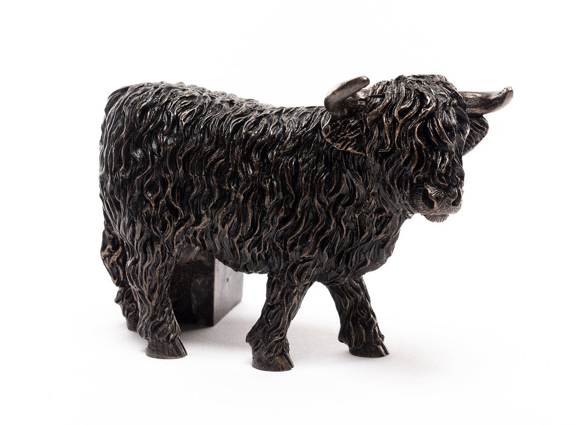 Highland Cow Plant Pot Feet - Set of Three