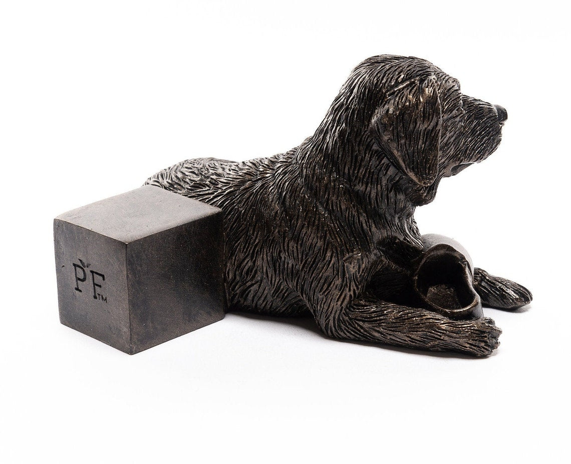 Resting Labrador Plant Pot Feet - Set of Three