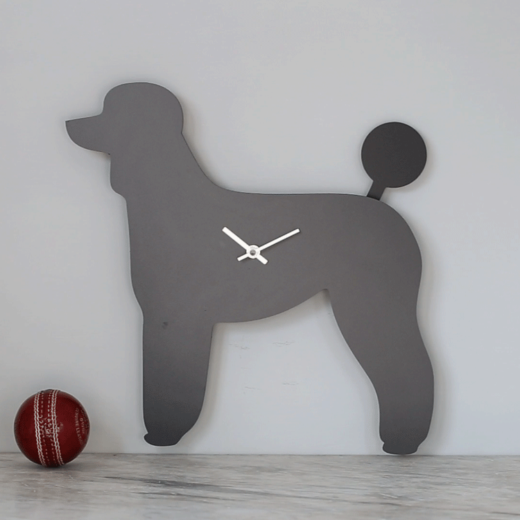 Poodle Clock