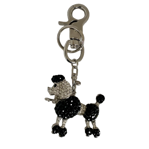 A Butler & Wilson Poodle Key Ring / Handbag Charm