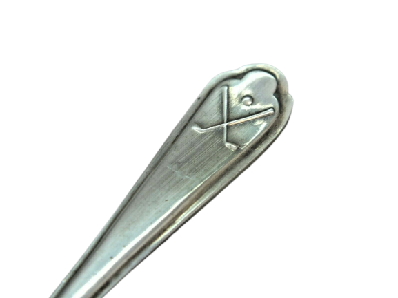 A Set of Silver Golf Teaspoons, Sheffield 1933