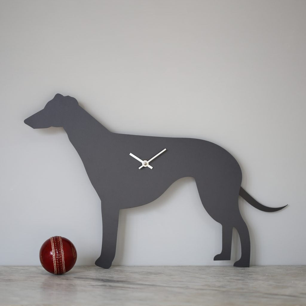 Dog Clocks with Wagging Tail