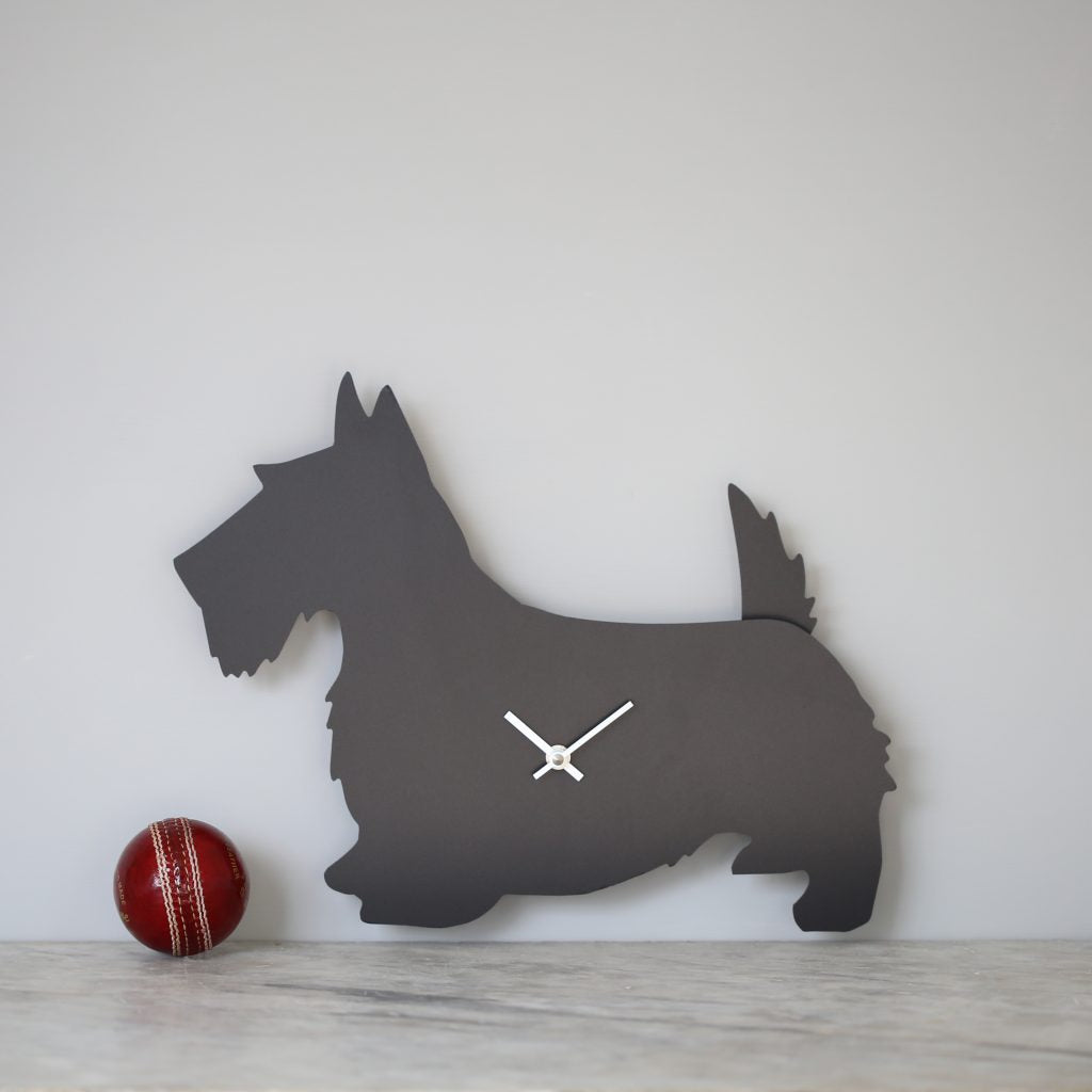 Dog Clocks with Wagging Tail