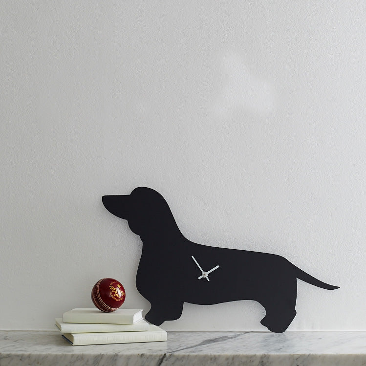 Dachshund Clock - annabeljames