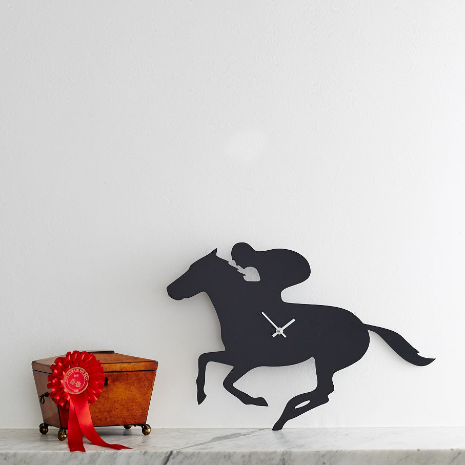 Racehorse Clock - annabeljames
