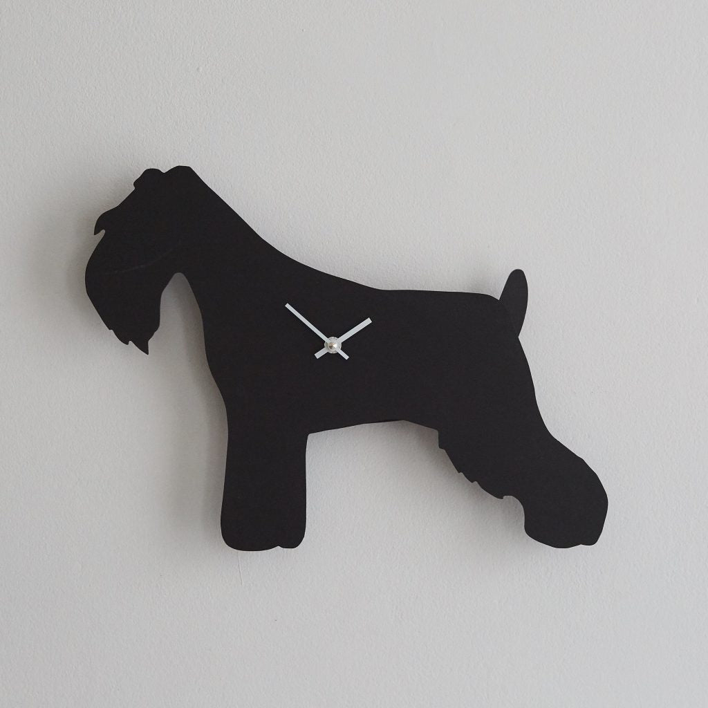 Schnauzer Clock - annabeljames