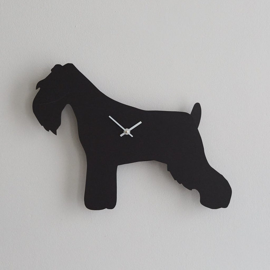 Schnauzer Clock - annabeljames
