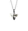 A Silver Bee Necklace