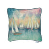 Sailboats at Sunrise Cushion