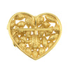 Vintage Yves Saint Laurent Heart Brooch